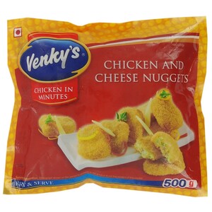 Venkys Chicken & Cheese Nuggets 500gm