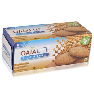 Gaia Cookies-Lite Sugar Free Bites 200g