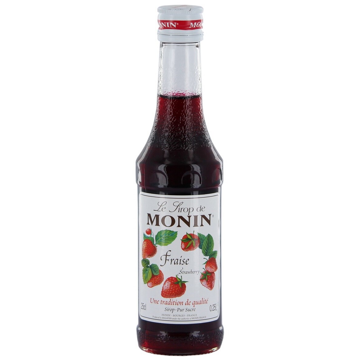 Monin Fraise Strawberry Syrup 250ml