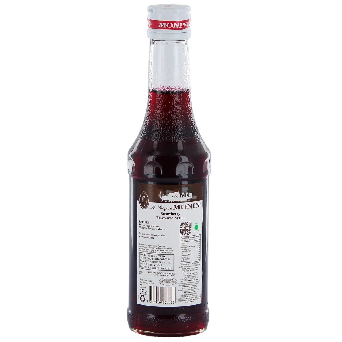 Monin Fraise Strawberry Syrup 250ml