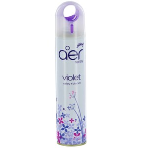 Godrej Aer Spray Air Freshener- Violet Valley Bloom 220 ml