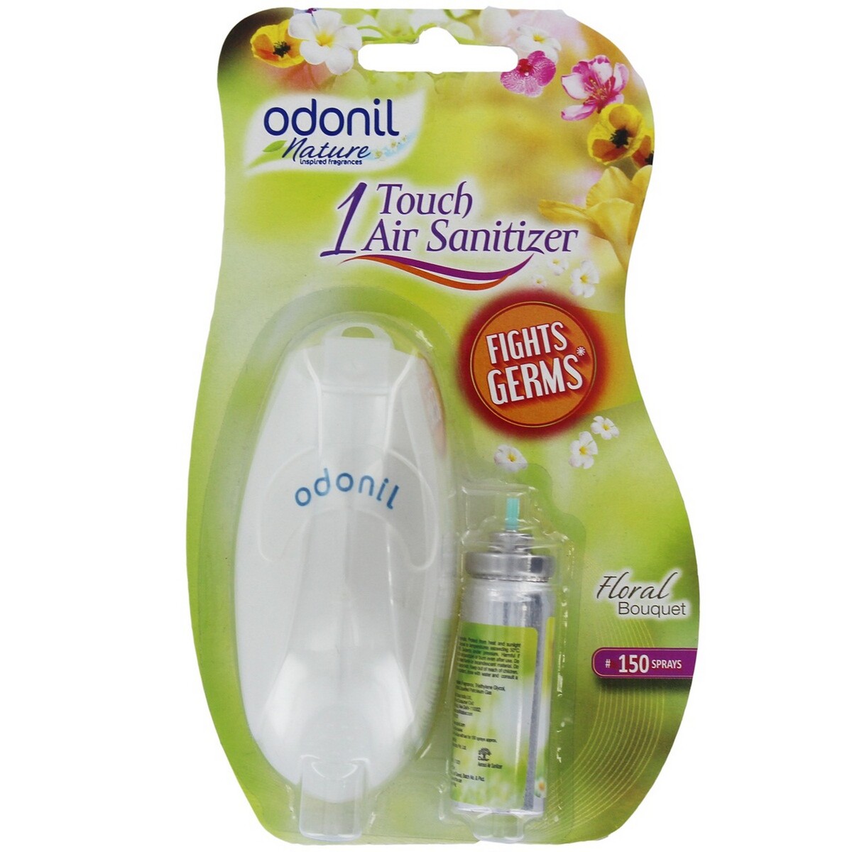 Odonil 1 Touch Air Sanitizer Dispenser Floral Bouquet 1's