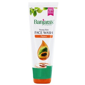 Banjaras Face Wash Papaya 100g