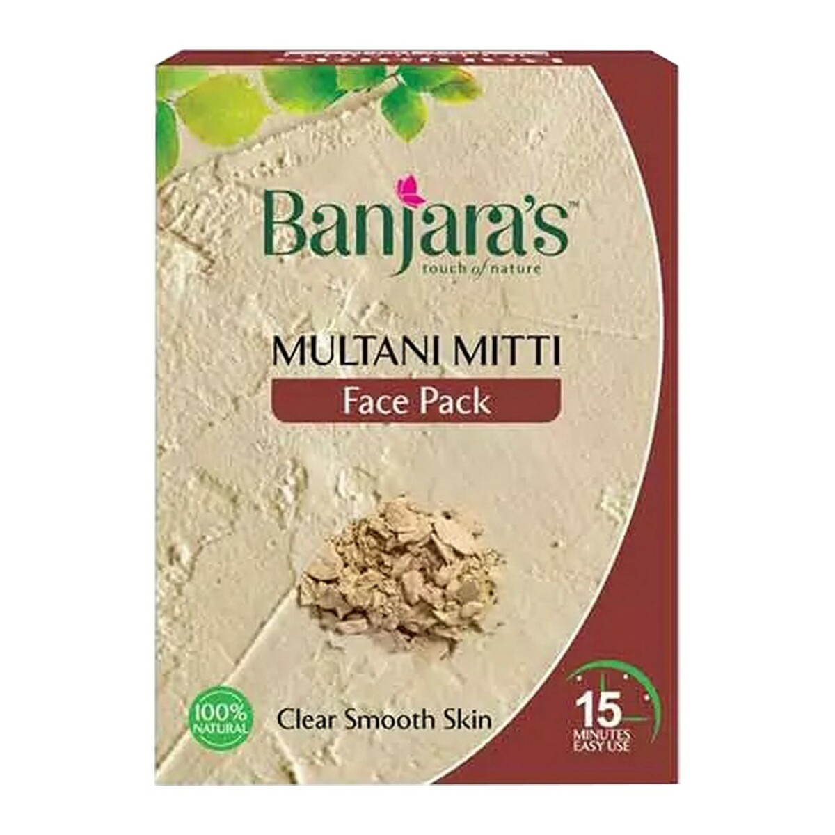 Banjaras Face Pack Multani Mitti 100g