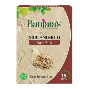 Banjaras Face Pack Multani Mitti 100g