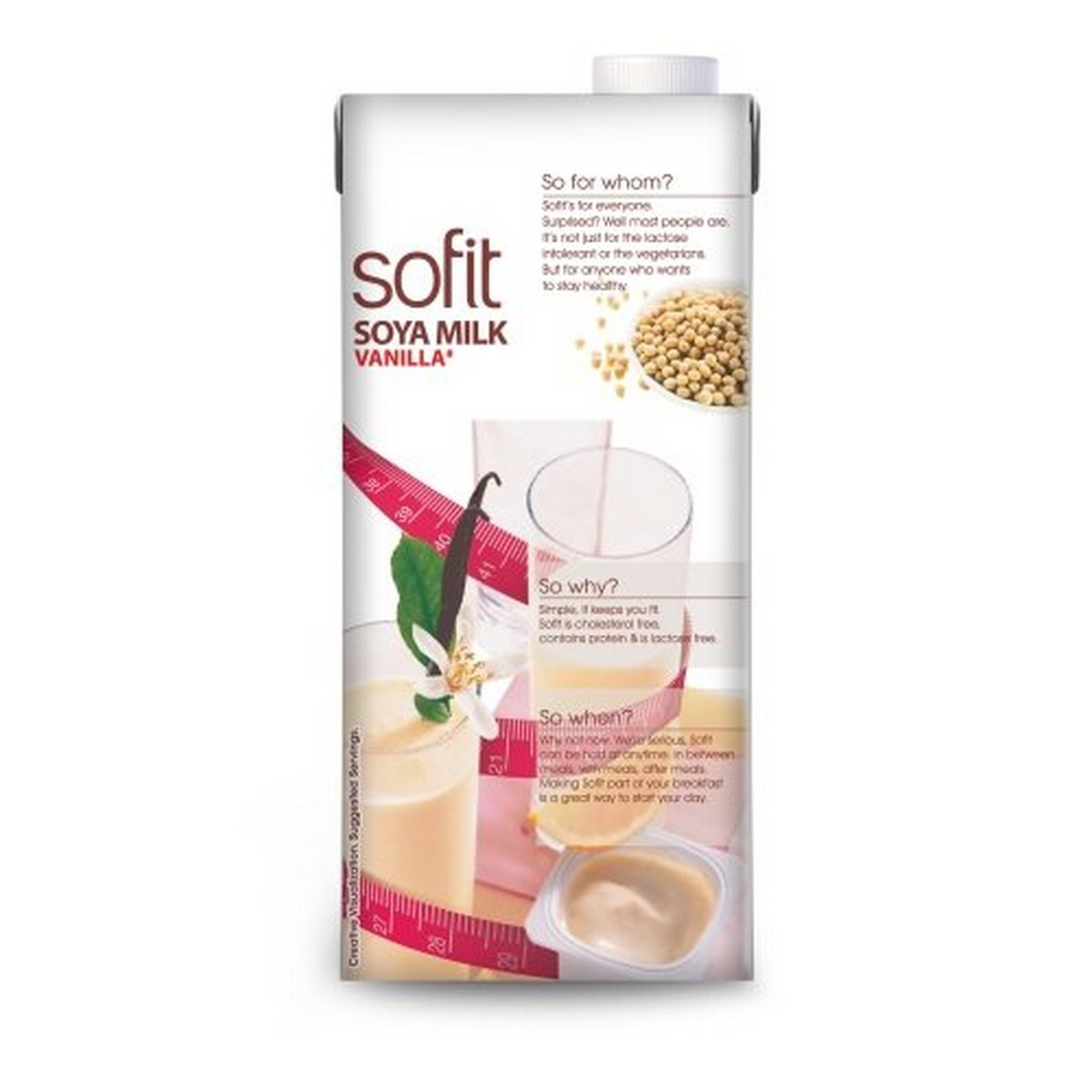 Sofit Soya Milk Vanilla 1ltr