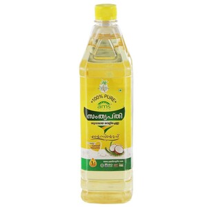 Samthrupthi Coconut Oil Pet Bottle 1 Liter