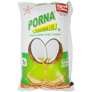 Porna Coconut Oil Pouch 1 Liter