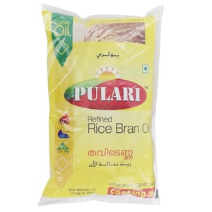 Pulari Refined Rice Bran Oil Pouch 1000ml
