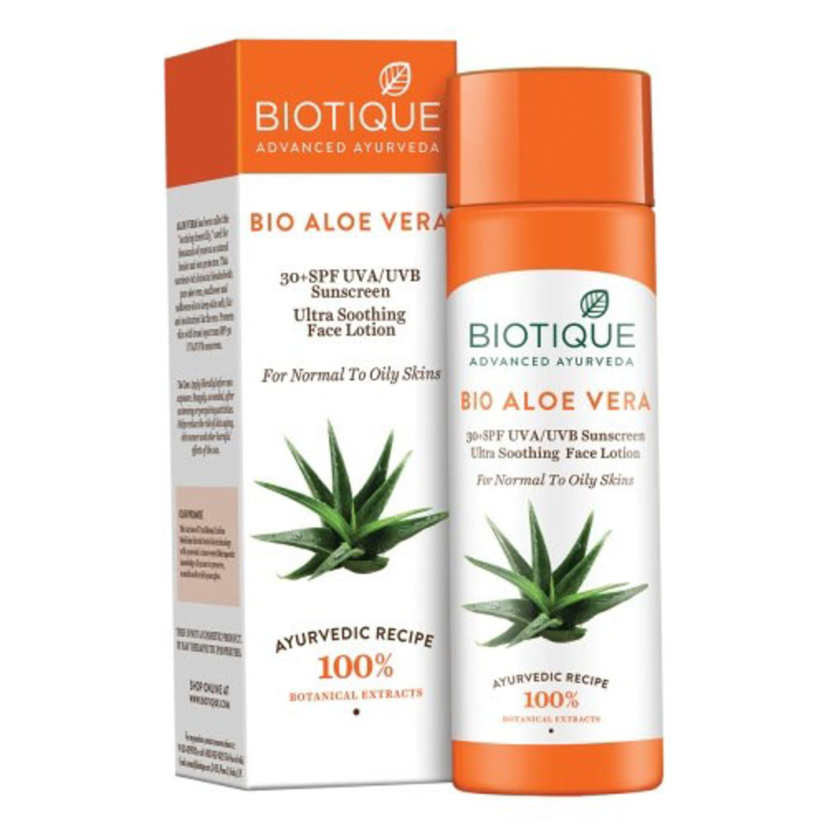 Biotique Face Lotion Aloe Vera SPF 30+ 120ml