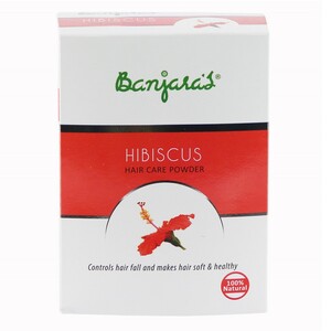 Banjara's Hair Care Powder Hibiscus 100g
