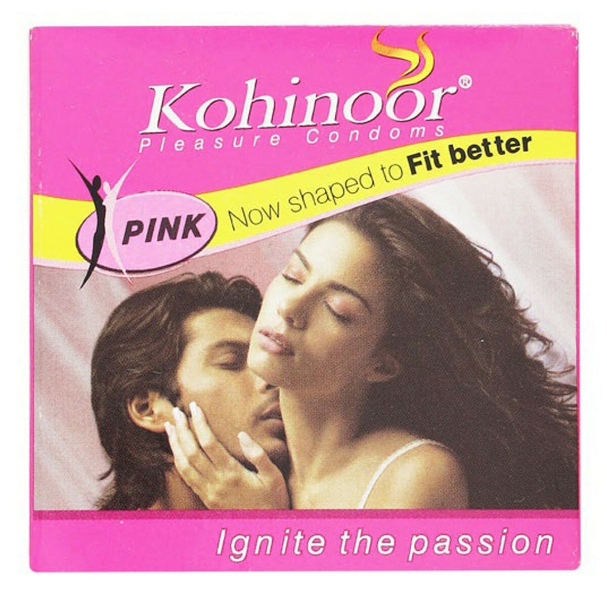 Kohinoor Condoms Pink 3's