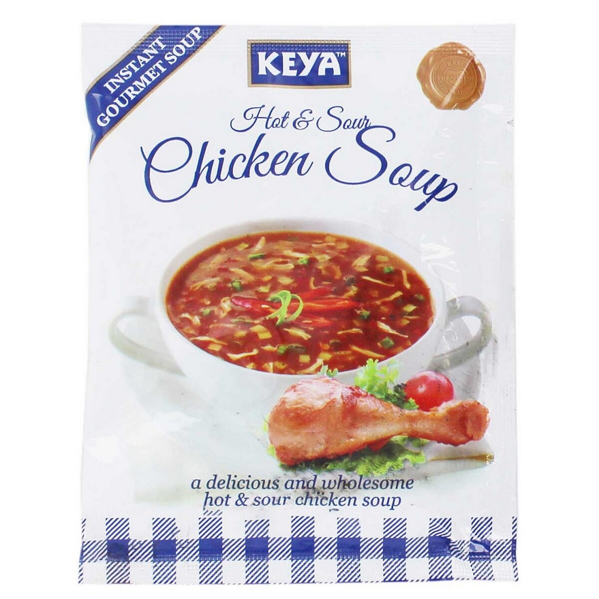 Keya Instant Soup Hot & Sour Chicken 13g