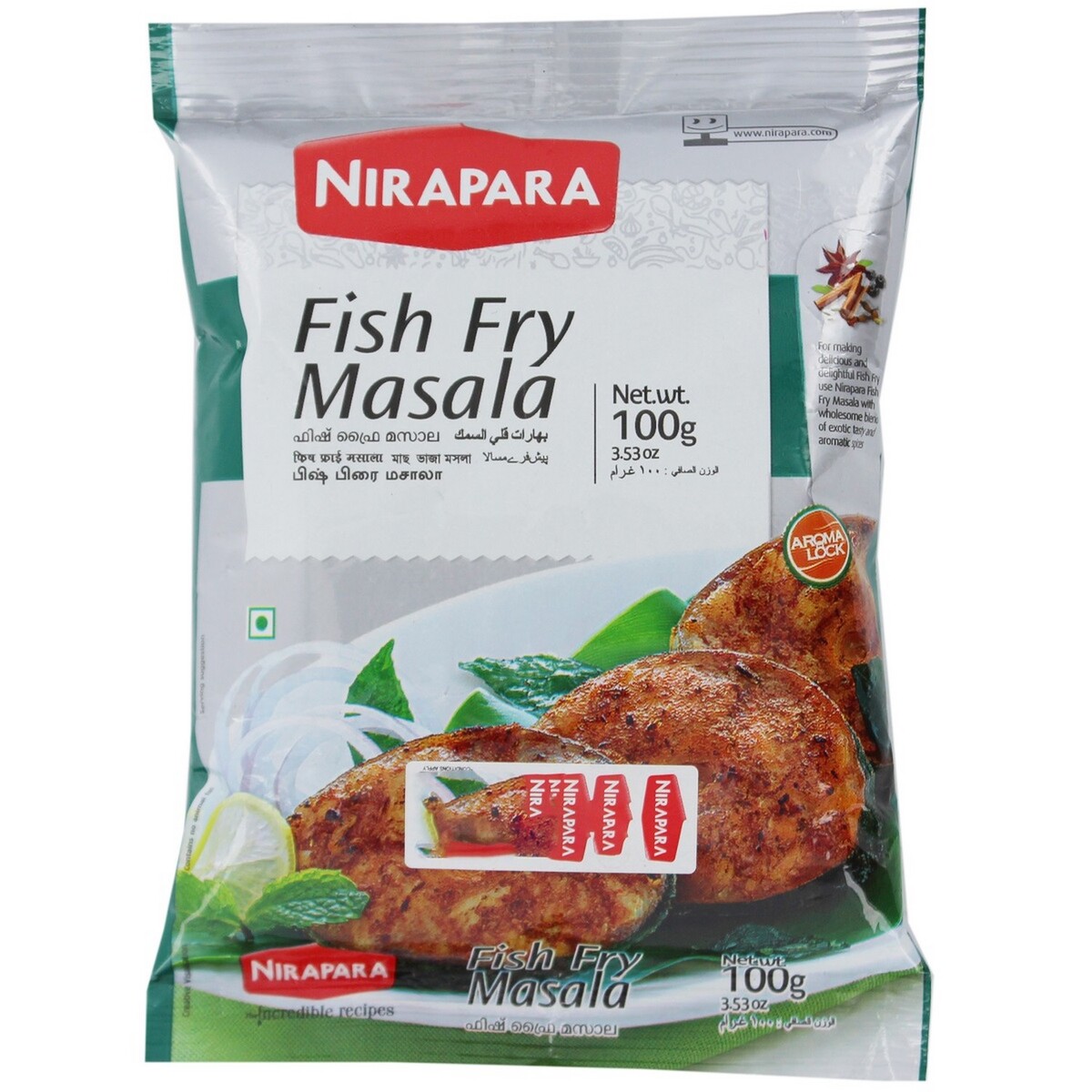 Nirapara Fish Fry Masala 100g