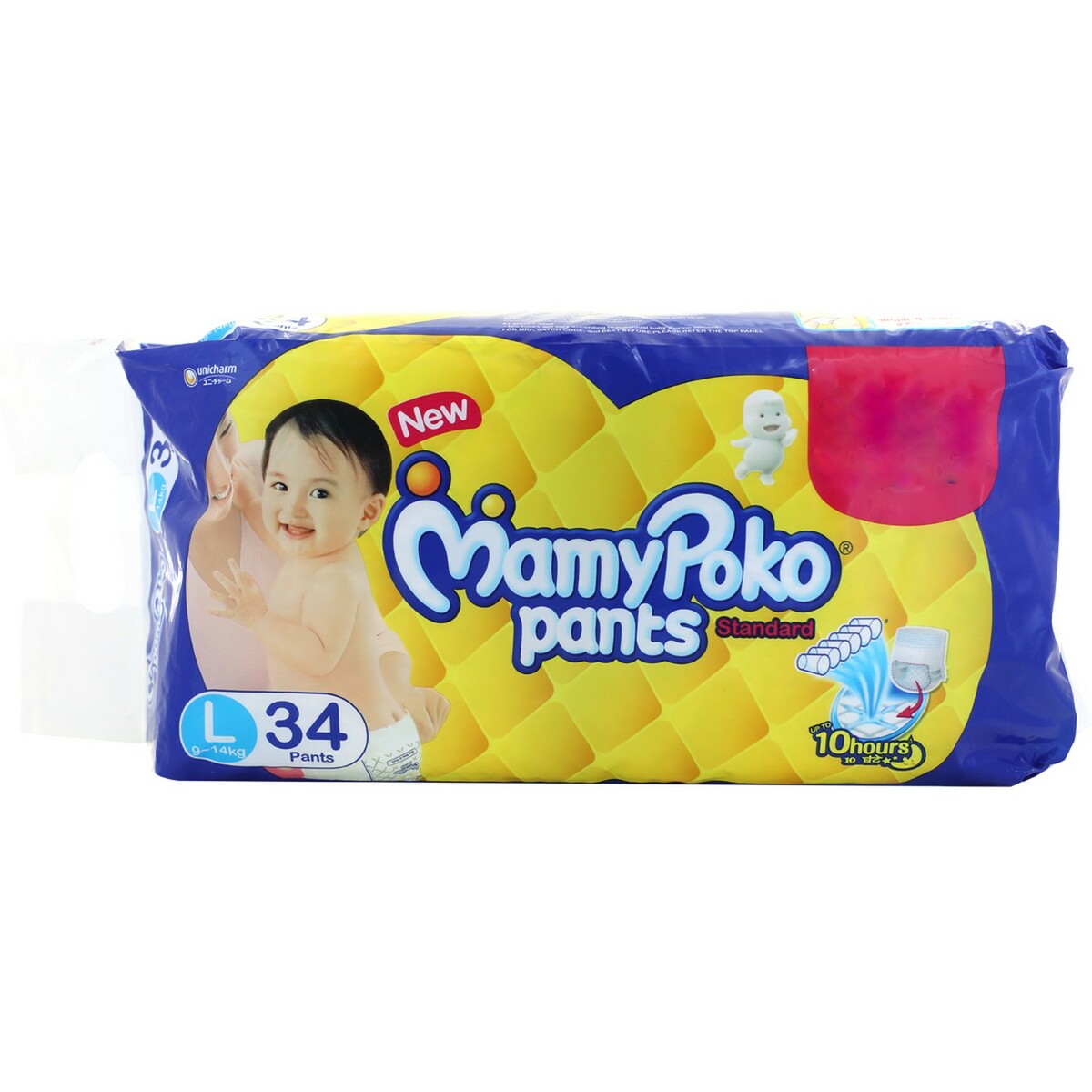 Mamy Poko Pants Standard Large 34 Units