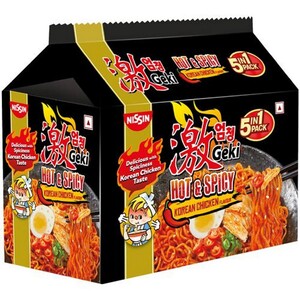 Nissin Geki Hot & Spicy Kore Chicken 400G