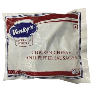 Venkys Chicken Cheese & Pepper Sausages 1kg