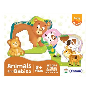 Frank Early Puzzle Animals&Babies-32902