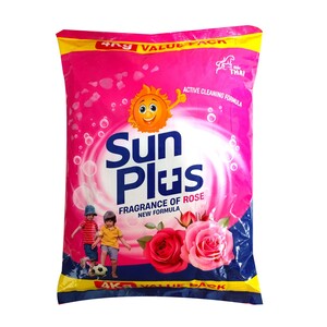 Sunplus Detergent Powder Rose 4Kg
