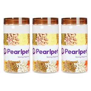 Pearlpet Tiffany Jar 1400 ML 3pc