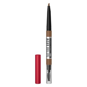 Maybelline Tattoo Brow 36 Hr Brow Pencil, Natural Brown, 0.25gm , Waterproof Eyebrow Pencil with Precision Tip