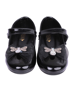Eten Girls Synthetic Black Velcro Shoes