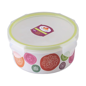 Servewell Food Container Round 1L Assorted Colour & Design