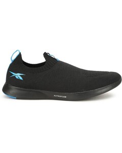 Reebok Mens Synthetic Black Lace-Up Sports Shoe
