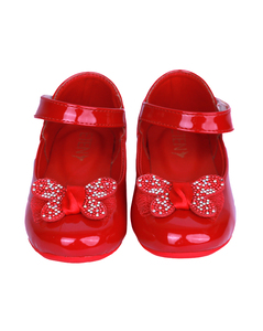 Eten Girls Synthetic Red velcro Shoes