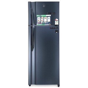 Godrej Double Door Refrigerator RT Eonvibe 366B HCIT Matte Black 330L