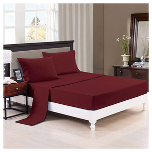 Home Well Bed Sheet Single Size Plain Bed Sheet | Set Of 2