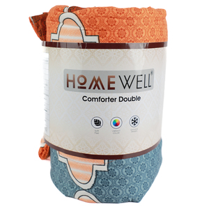 Home Well Comforter Double Assorted Colour and Assorted Design 90 Gsm