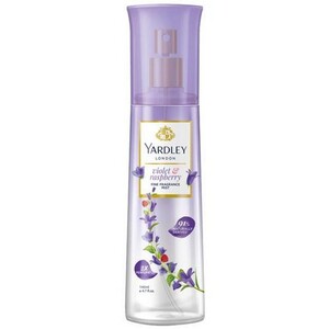 Yardley London Fine Fragrance Mist - Violet & Raspberry, 140Ml