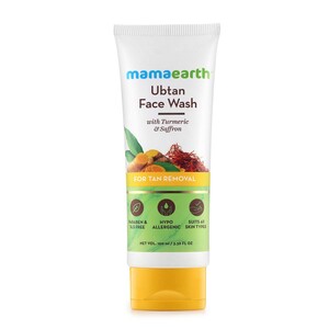Mamaearth Face Wash Ubtan Tan Removal 100ml
