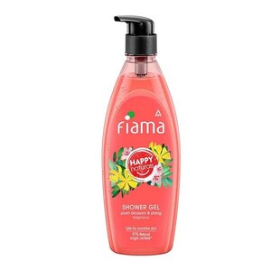 Fiama Happy Naturals Shower Gel Plum Blossom And Ylang 500Ml