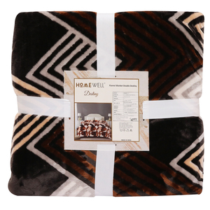 Home Well Flannel Blanket Printed Assorted Colour and Assorted Desgn