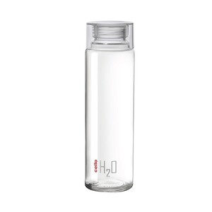 Cello Glass Bottle H2O 500ml Round 1Pc