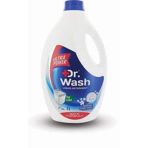 Dr.Wash Detergent Liquid Front Load 3Ltr