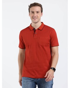 Classic Polo Mens Floral Print Red Slim Fit T Shirt