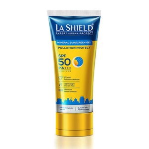 La Shield Pollution Protect Mineral Sunscreen Gel SPF50