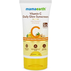 Mamaearth Sunscreen Vitmin C Daily Glow 50G