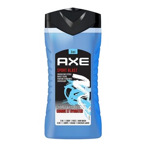 Axe Sports Blast  3 In 1 Body,Face & Hair Wash 250ml