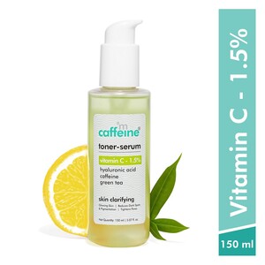 mCaffeine Toner Serum- Vitamin C 1.5% & Green Tea