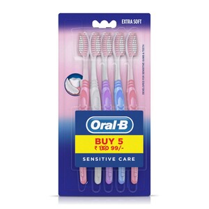Oral B Tooth Brush Sensitive Care 5s