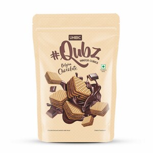 Unibic Wafer Qubz-Belgium Chocolate 150g