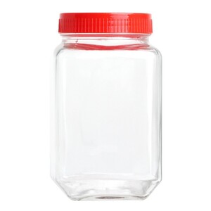 Piramal Glass Cubicle Jar With Cup 3000ml