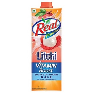 Real Fruit Power Litchi Vitamin Boost 1Ltr