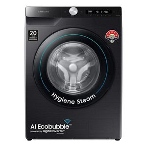Samsung Ecobubble Front Load Washing Machine WW12T504DAB 12Kg