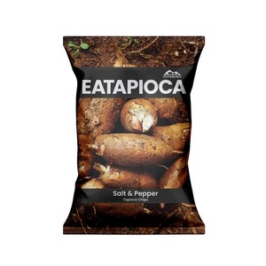 Eatapioca Chips Salt&Peppr 115g