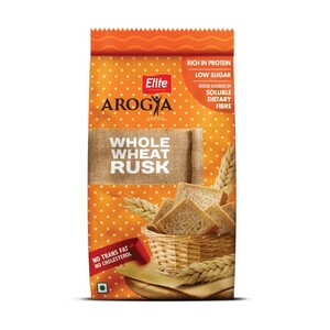 Elite Arogya Whole Wheat Rusk 200g